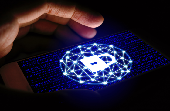 A lock on the table screen